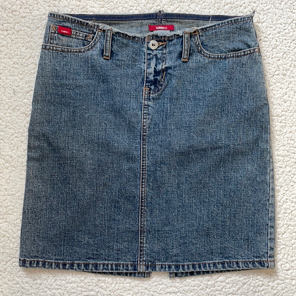 Vintage Hollister Denim Skirt - Picture 1 of 7